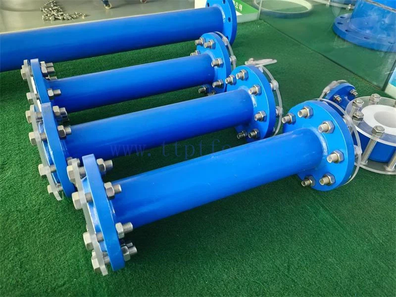 PTFE Lined Straight Pipe